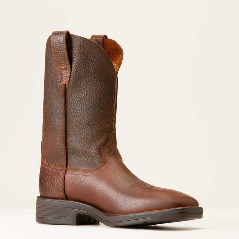 Ariat Ridgeback Rambler Cowboy Boot Brown | 248JBWZNT