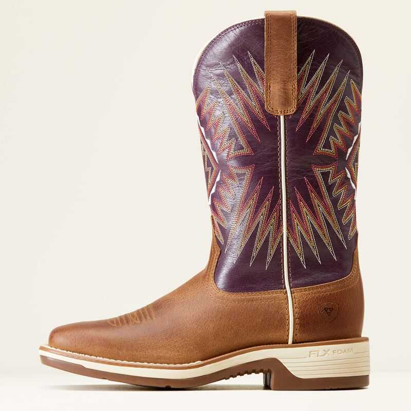 Ariat Ridgeback Western Boot Brown | 349ZODMQT