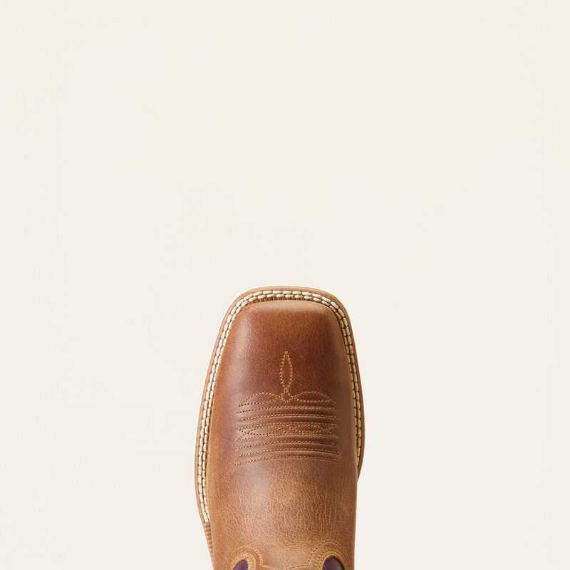 Ariat Ridgeback Western Boot Brown | 349ZODMQT