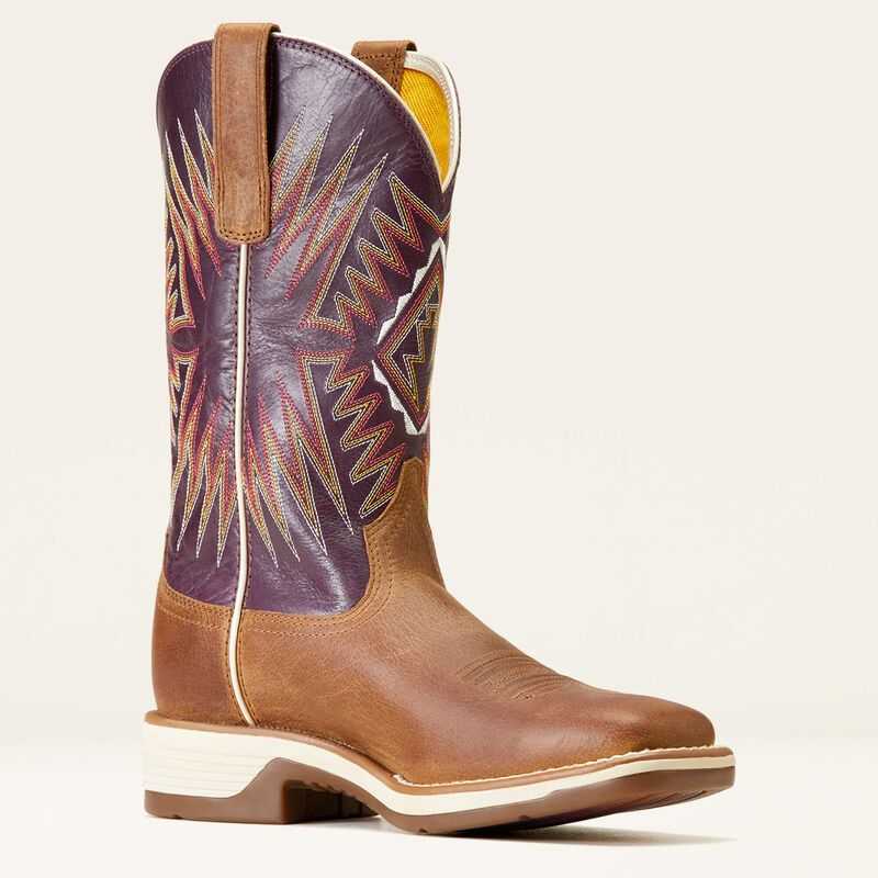 Ariat Ridgeback Western Boot Brown | 349ZODMQT