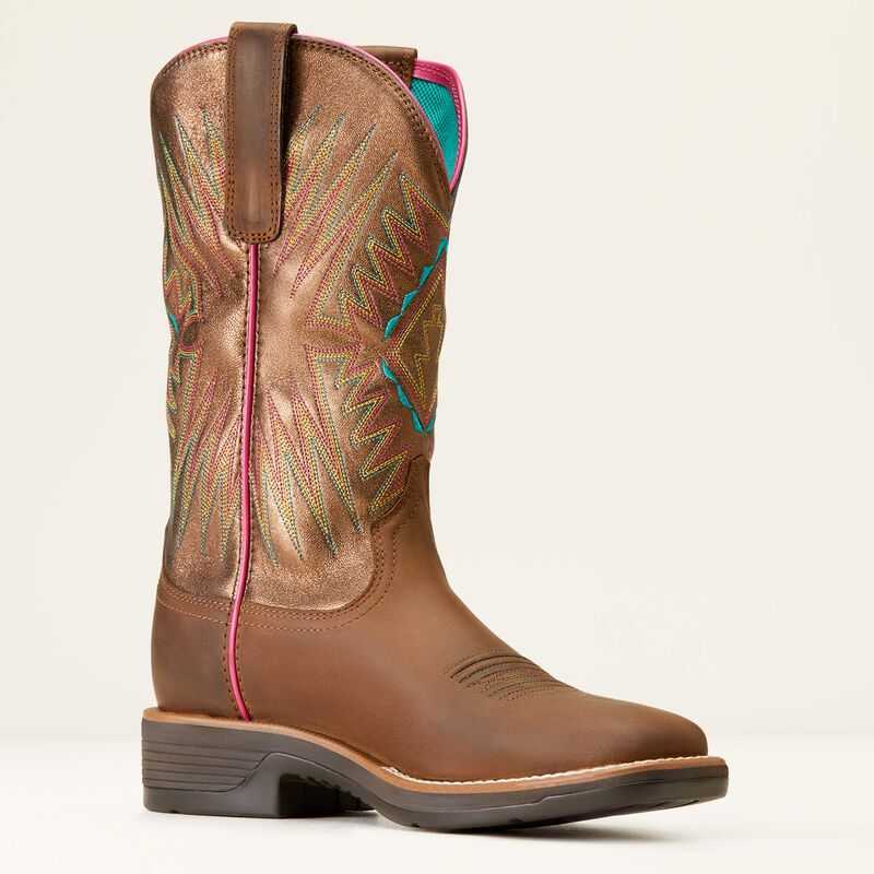 Ariat Ridgeback Western Boot Brown | 634EXVWFM