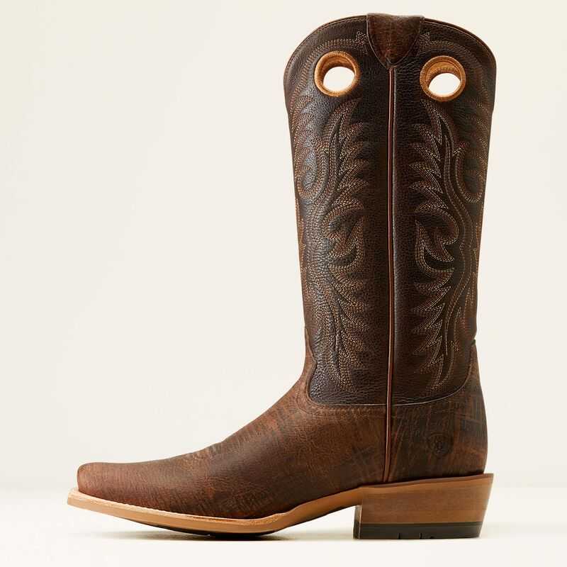 Ariat Ringer Cowboy Boot Brown | 891INBAZU