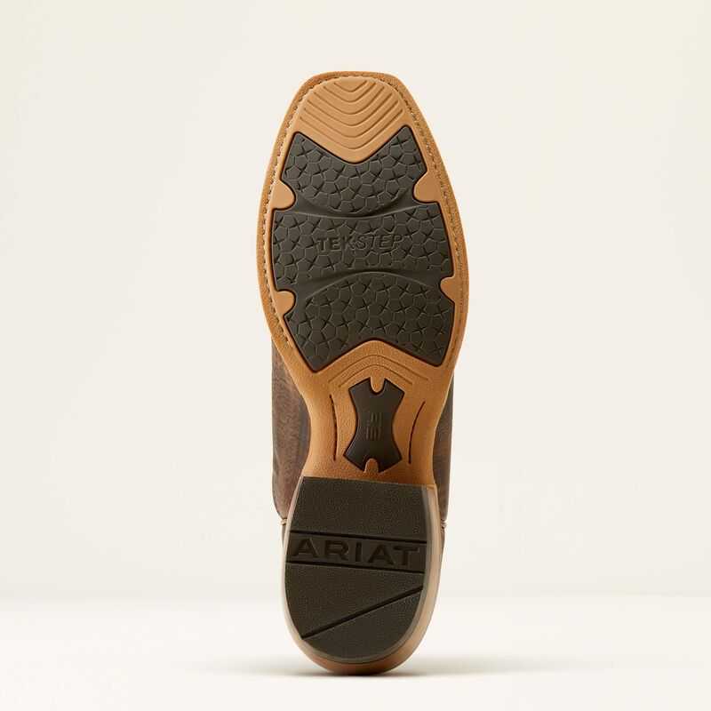 Ariat Ringer Cowboy Boot Brown | 891INBAZU