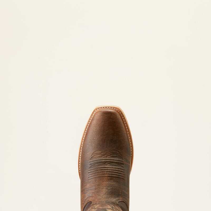 Ariat Ringer Cowboy Boot Brown | 891INBAZU