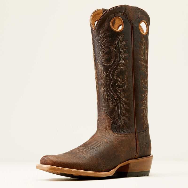 Ariat Ringer Cowboy Boot Brown | 891INBAZU