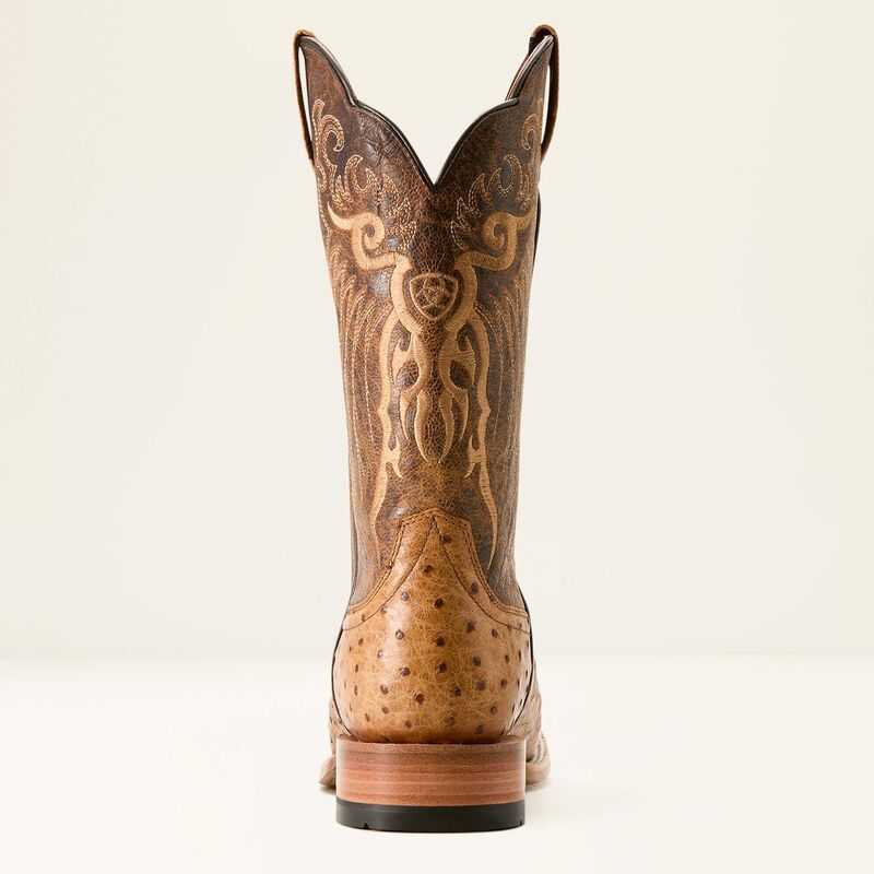 Ariat Rio Cowboy Boot Orange Brown / Brown | 516HGZJBS