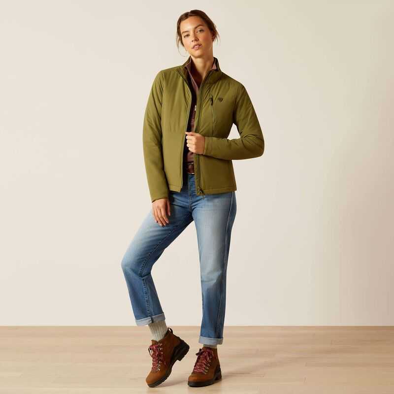 Ariat Rion StretchShell Insulated Jacket Winter Moss | 358ZTNRBS