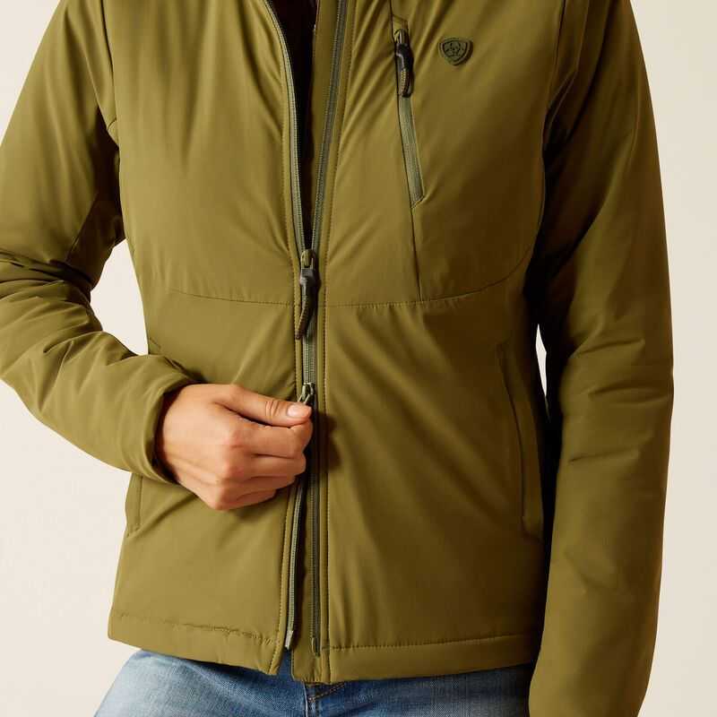 Ariat Rion StretchShell Insulated Jacket Winter Moss | 358ZTNRBS