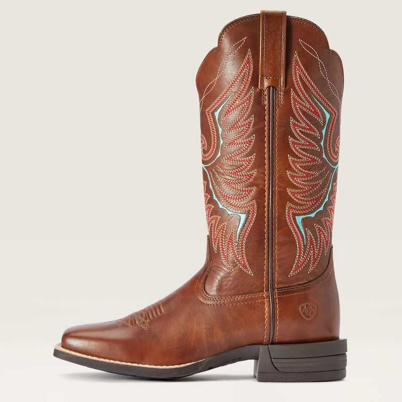 Ariat Rockdale Western Boot Brown | 529YDLFJO