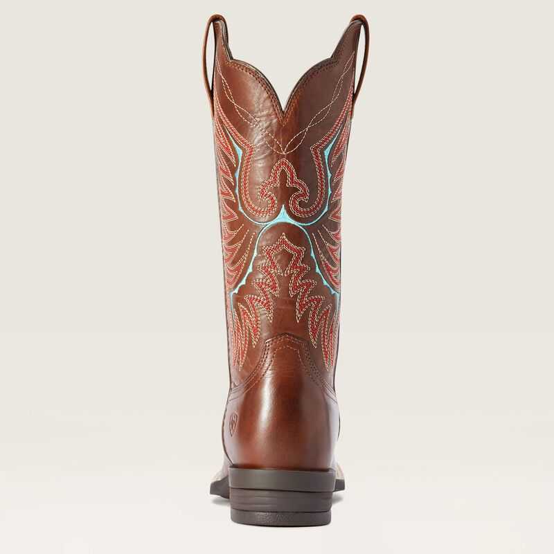 Ariat Rockdale Western Boot Brown | 529YDLFJO