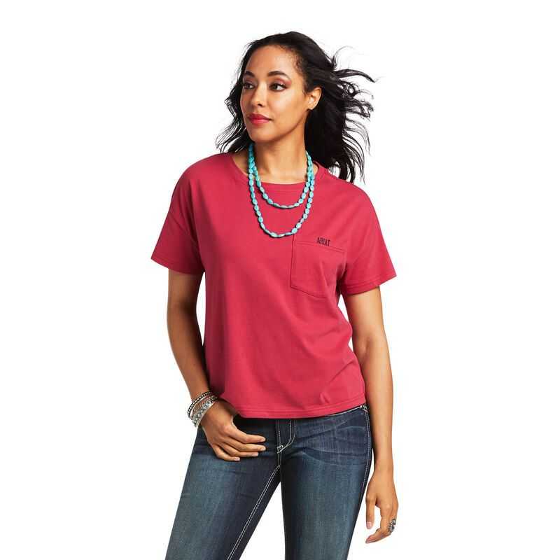 Ariat Rodeo Show Tee Red | 097EHNVYF