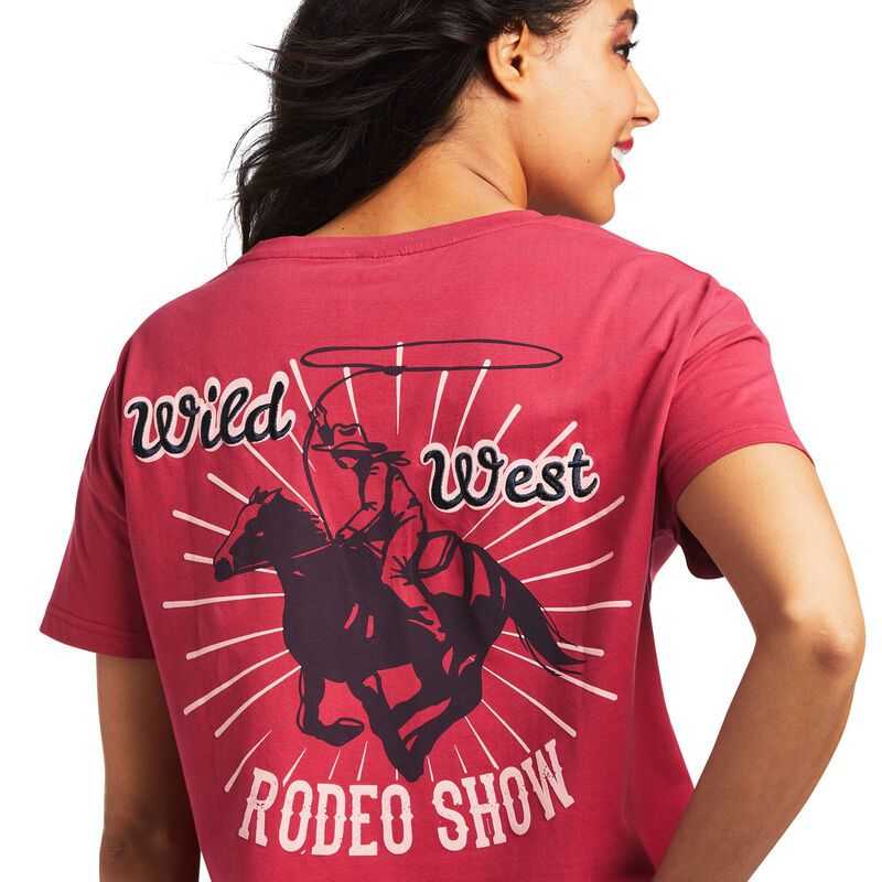 Ariat Rodeo Show Tee Red | 097EHNVYF