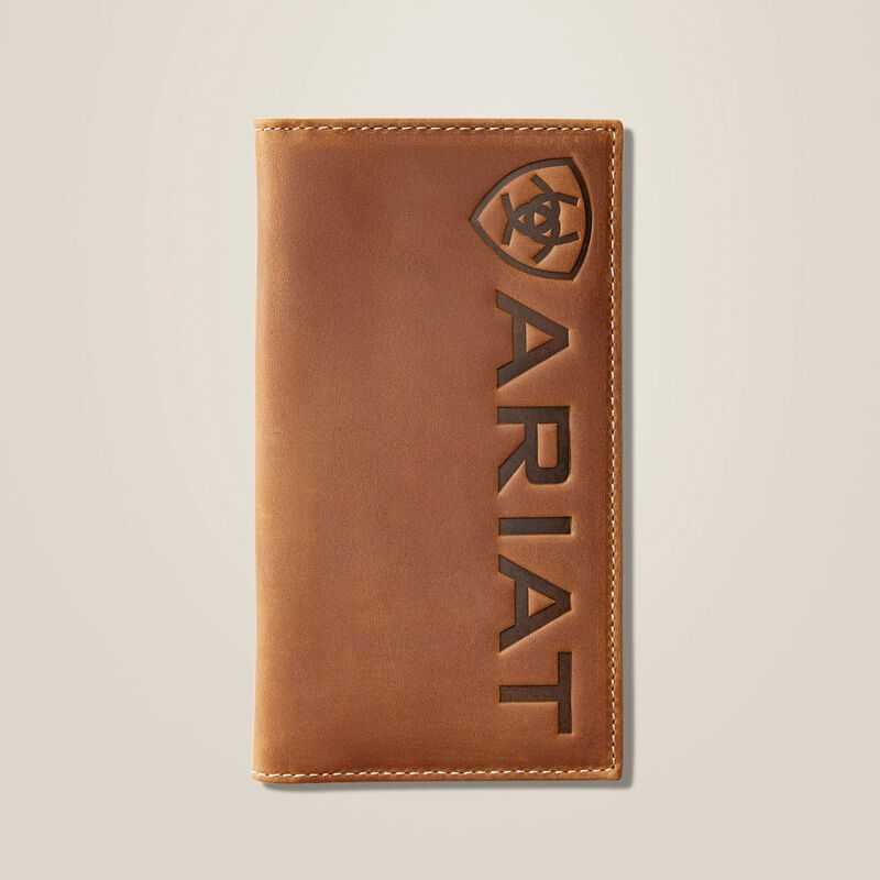 Ariat Rodeo Wallet Large Logo Brown | 396JXSMDL