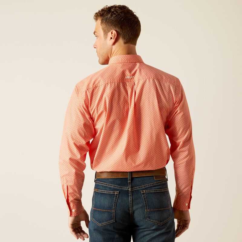 Ariat Rory Classic Fit Shirt Orange | 632EYDQMG