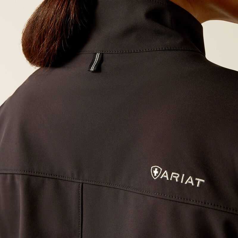 Ariat Rosalyn Utility Scrub Jacket Black | 601BZRVXE