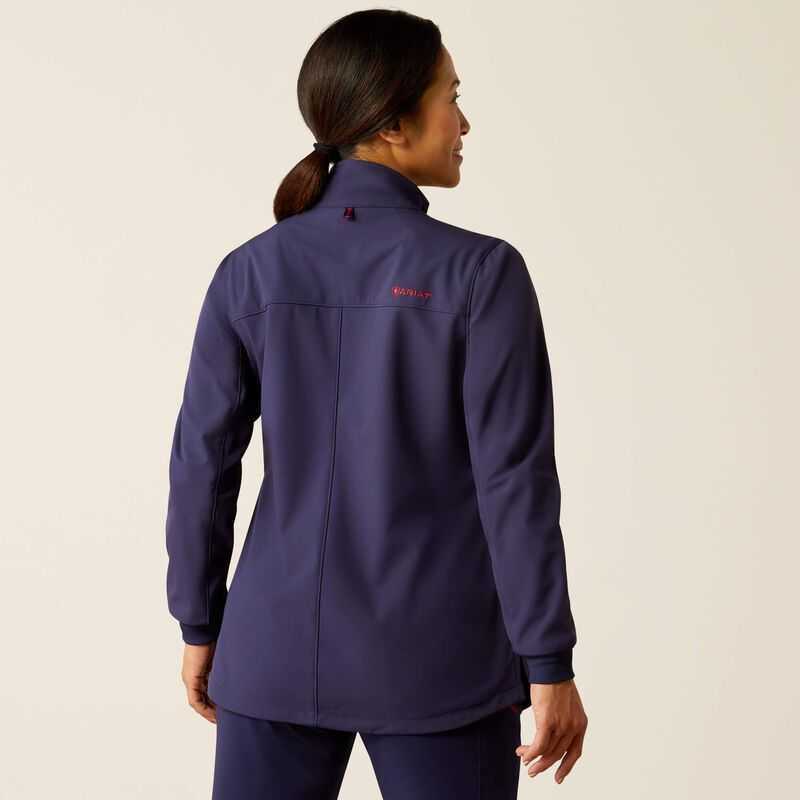 Ariat Rosalyn Utility Scrub Jacket Navy | 867KDNITZ