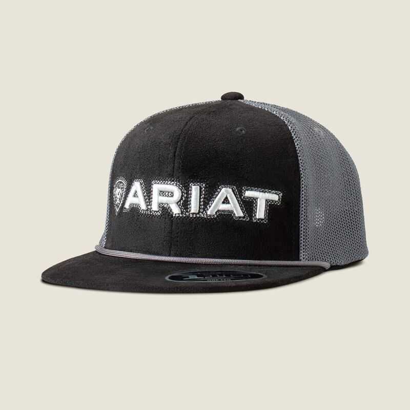 Ariat Roughout Cap Black | 850OLUDYQ