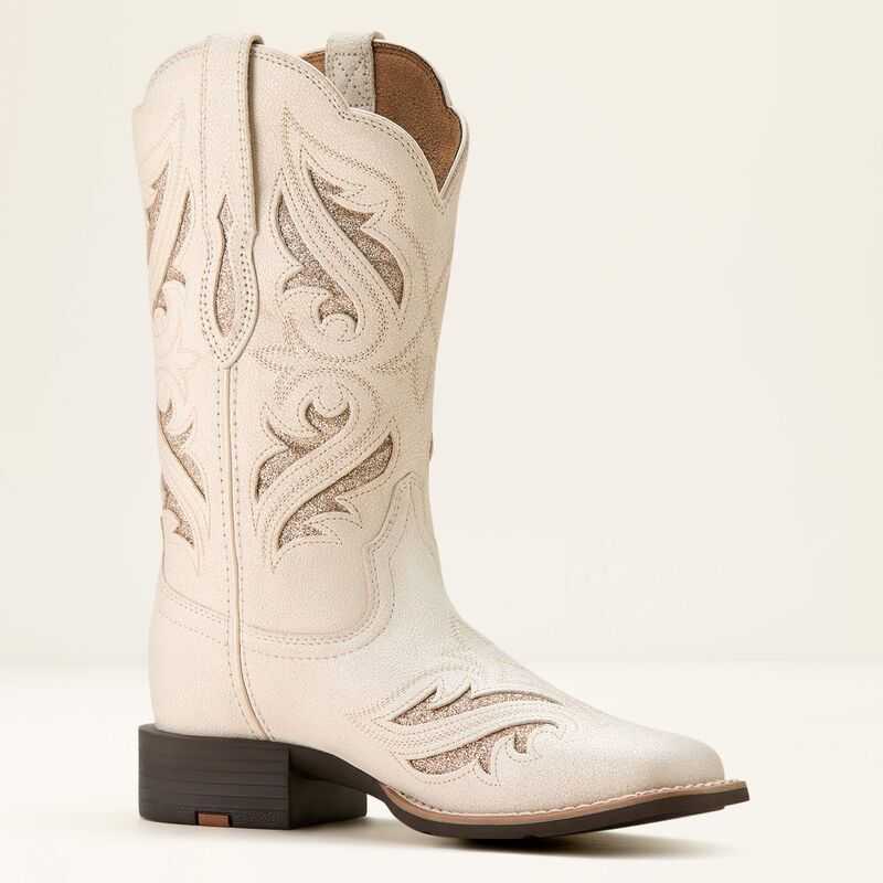 Ariat Round Up Bliss Western Boot White | 581YRMSPL