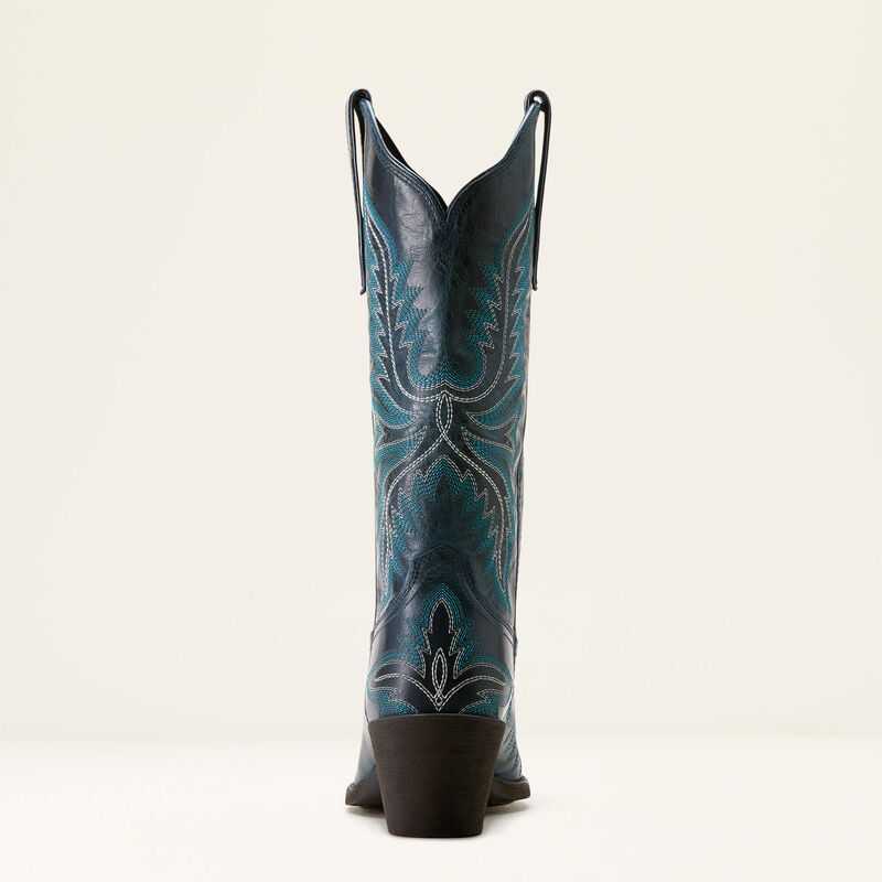 Ariat Round Up Collins Western Boot Blue | 537ICZLVM