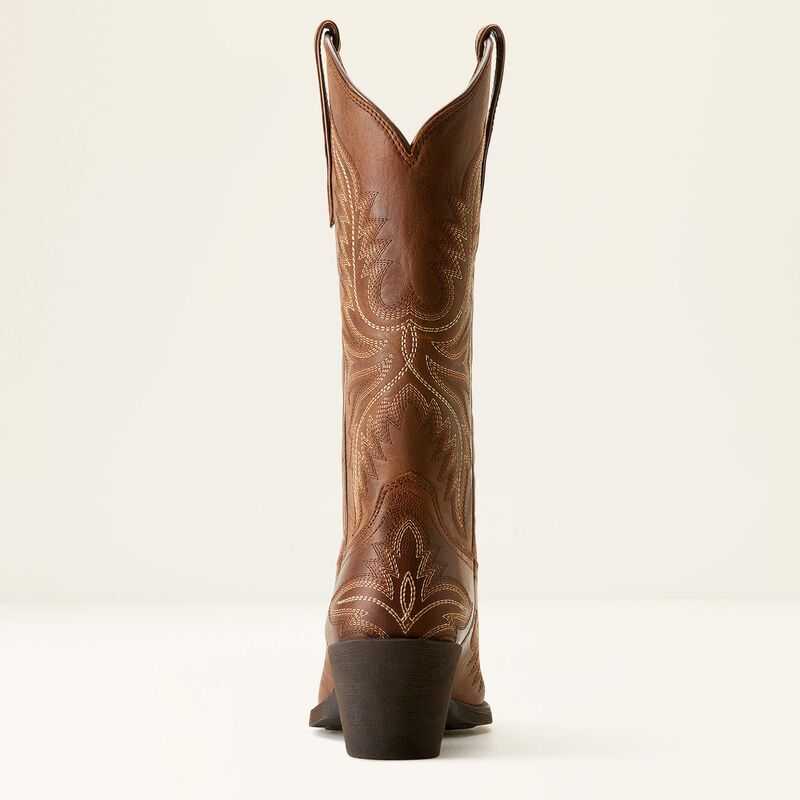 Ariat Round Up Collins Western Boot Brown | 259OVTCBH