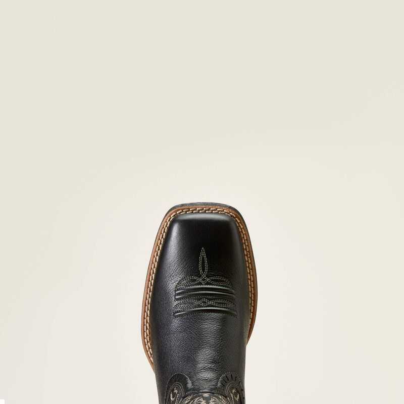 Ariat Round Up Remuda Western Boot Black | 149DKUSIV