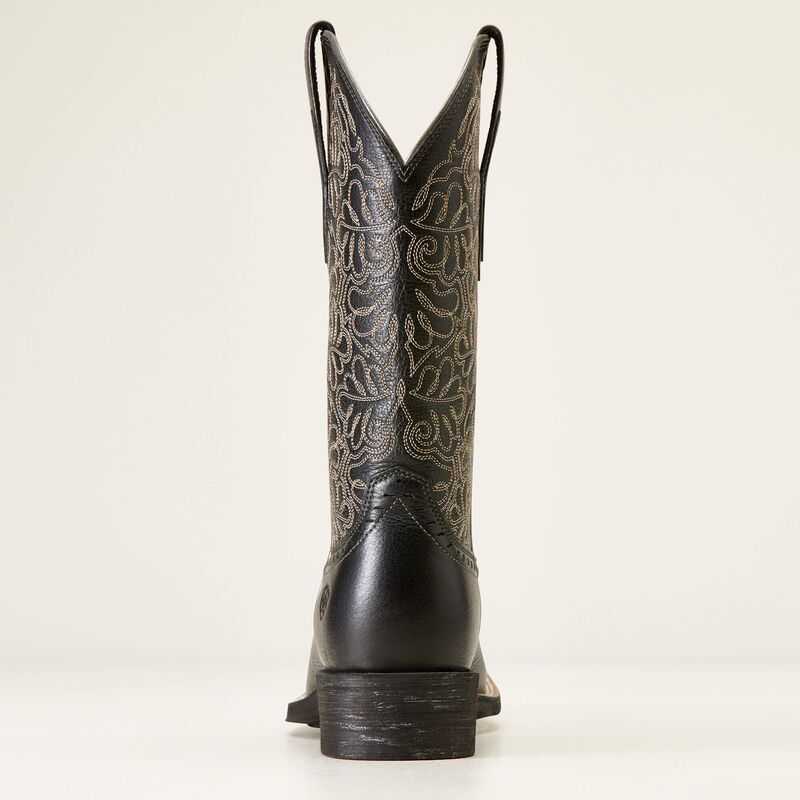 Ariat Round Up Remuda Western Boot Black | 149DKUSIV