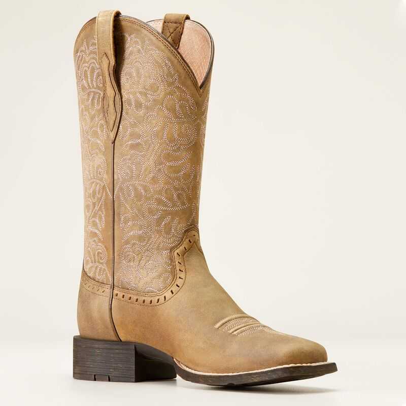 Ariat Round Up Remuda Western Boot Brown | 672BKOWZI