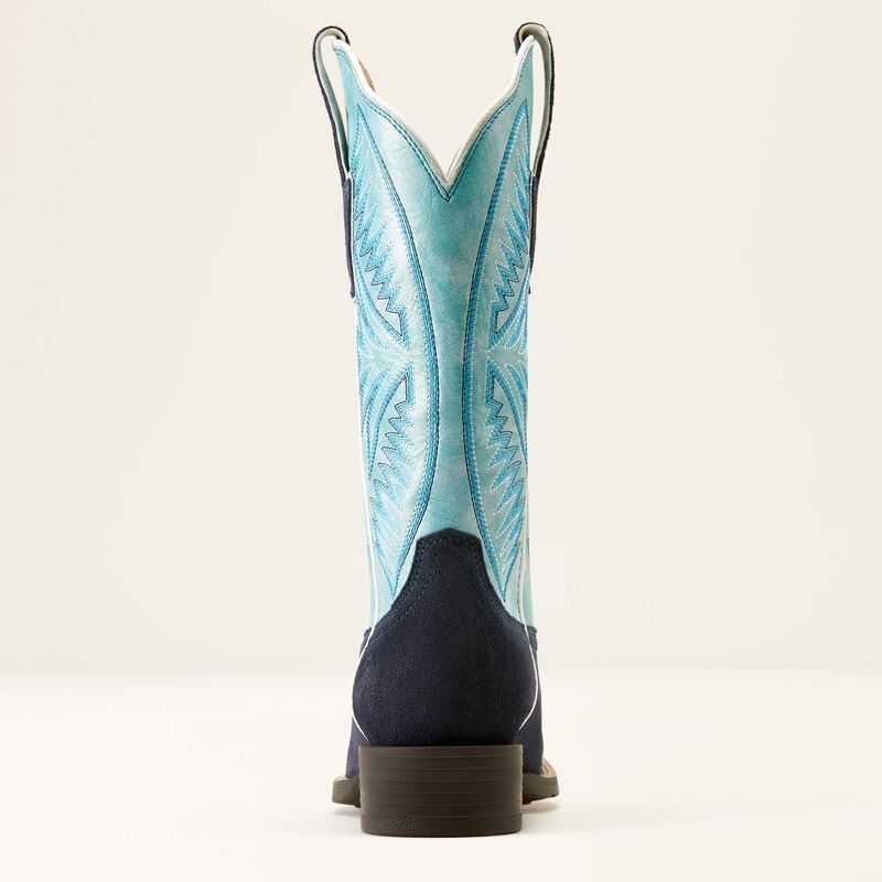 Ariat Round Up Ruidoso Western Boot Blue | 324DSIMYK