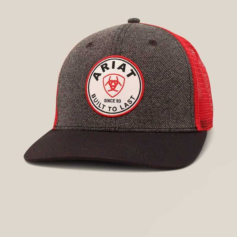 Ariat Round logo patch cap Grey | 639EPSBOH