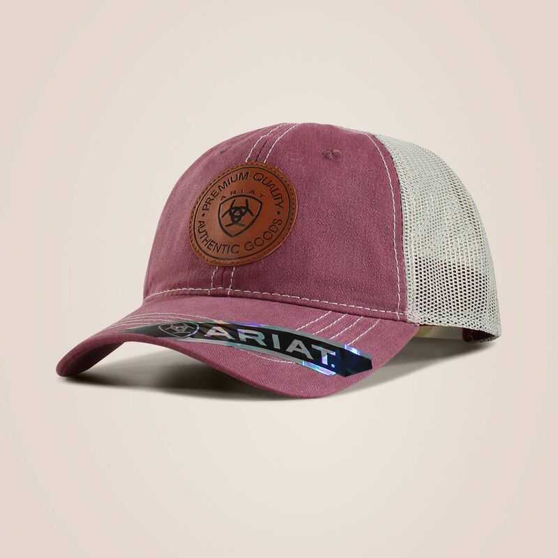 Ariat Round logo patch cap Pink | 173IENCHK