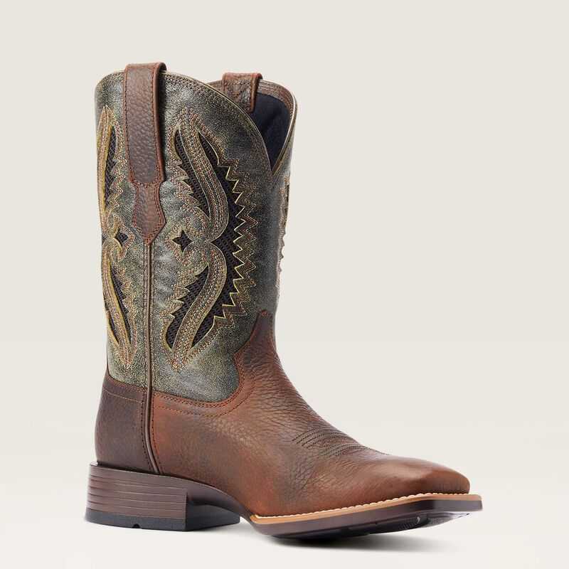 Ariat Rowder VentTEK 360 Cowboy Boot Red | 769PZUTLE