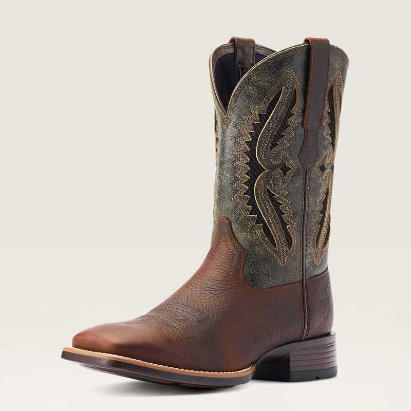 Ariat Rowder VentTEK 360 Cowboy Boot Red | 769PZUTLE