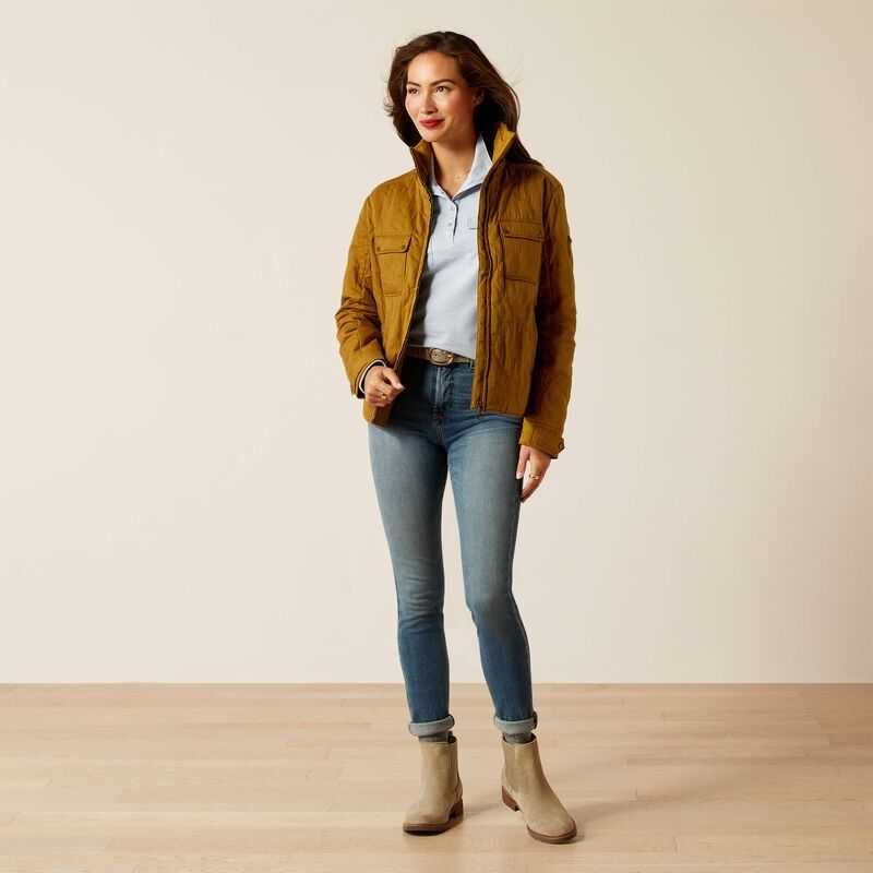 Ariat Rye Jacket Pecan | 832VOFCTA