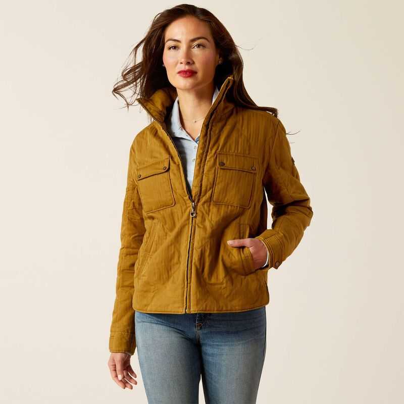 Ariat Rye Jacket Pecan | 832VOFCTA