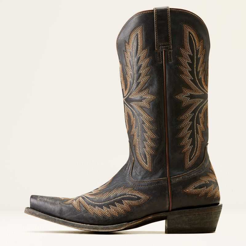 Ariat Ryman Western Boot Black | 780SDQBOG