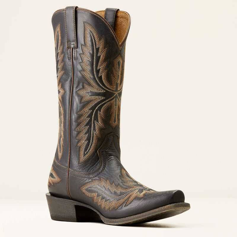 Ariat Ryman Western Boot Black | 780SDQBOG