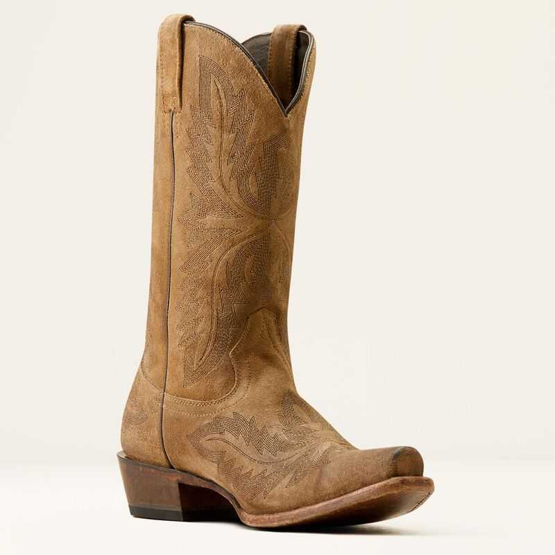 Ariat Ryman Western Boot Dijon Roughout | 698PEXJVM