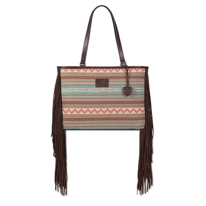 Ariat Serape Tote Bag Brown | 185JDOXMF