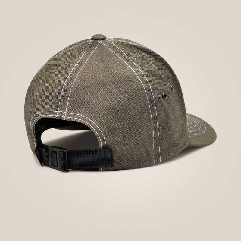 Ariat Shield Logo Patch Cap Grey | 102NTVCUG