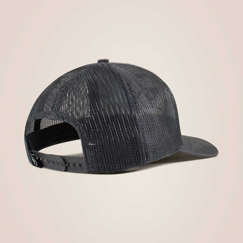 Ariat Shield embossed cap Grey | 680BPFKSL