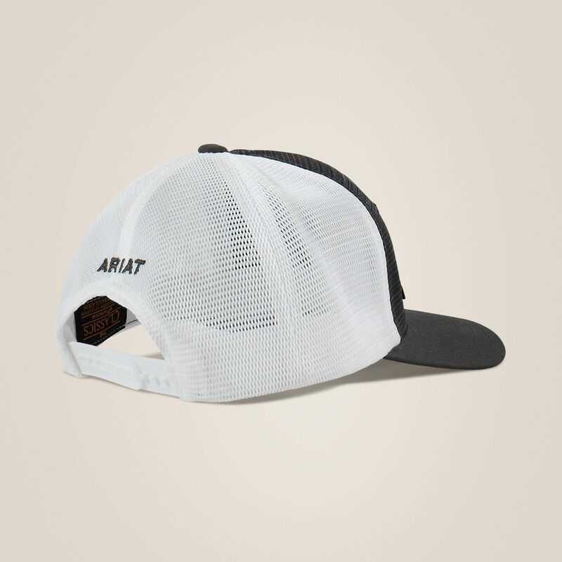 Ariat Shield flag mesh cap Grey | 978FAWPSI