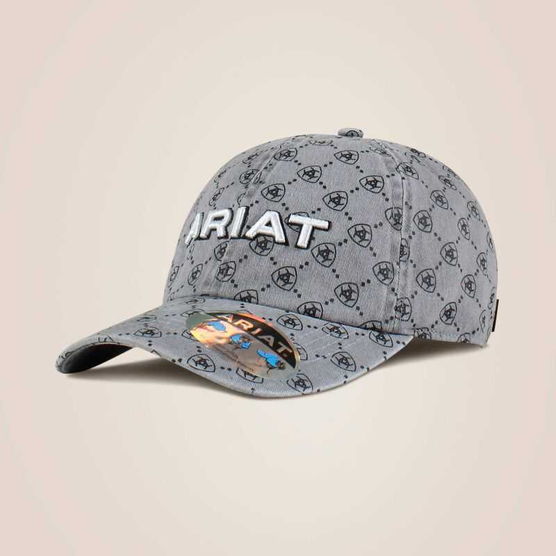 Ariat Shield logo print cap Grey | 790KTJEAM