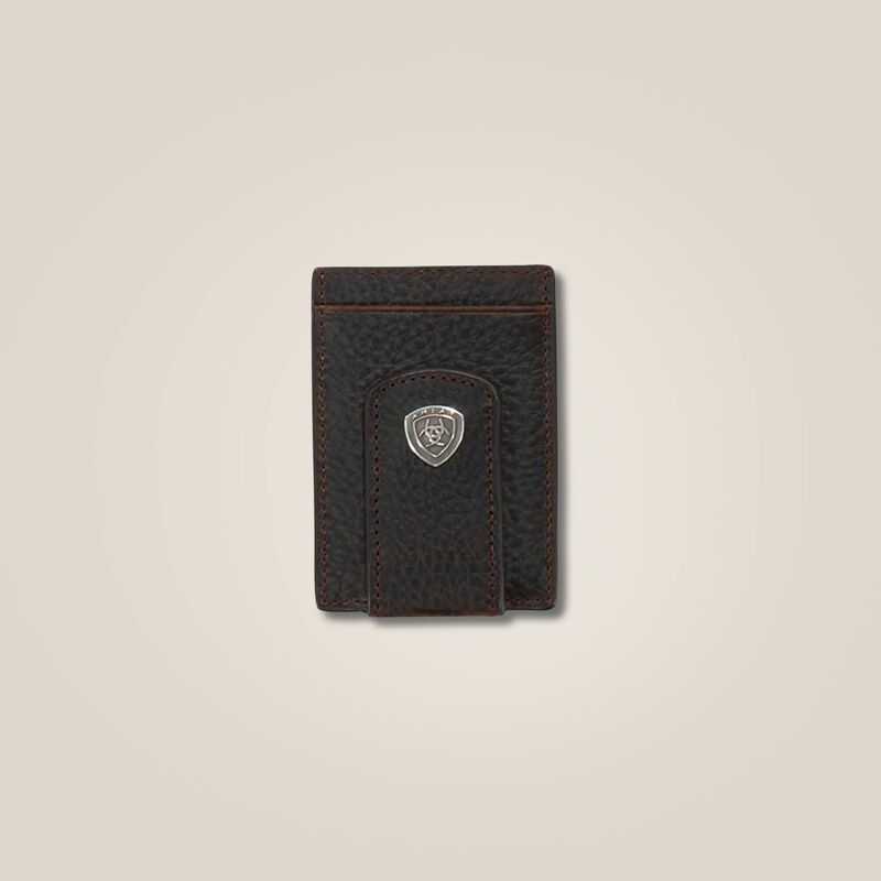 Ariat Shield medallion card case Brown | 158NHUKFJ