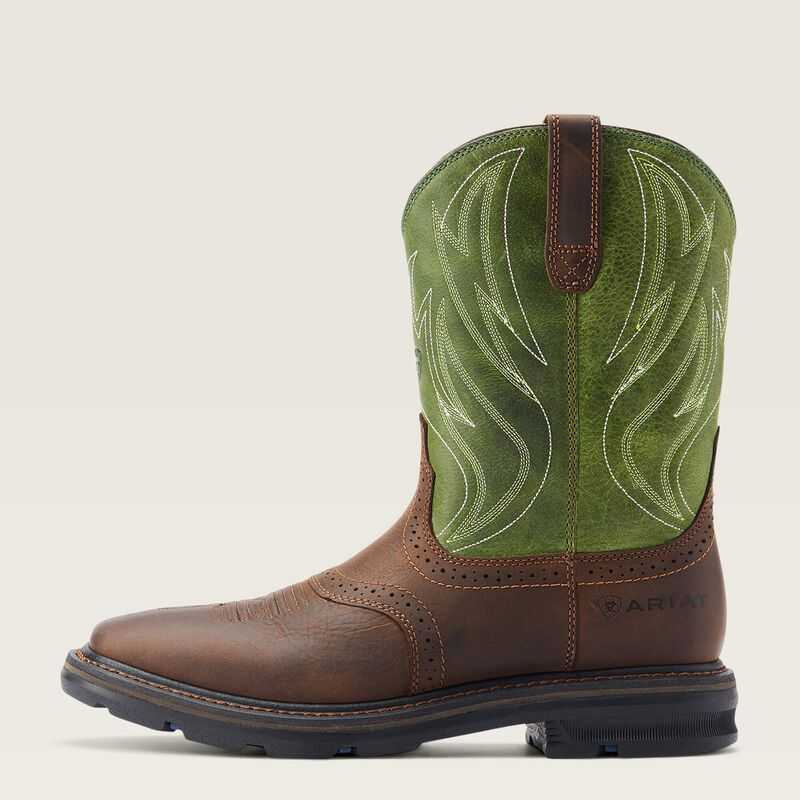 Ariat Sierra Shock Shield Work Boot Dark Brown | 724YNKLGZ