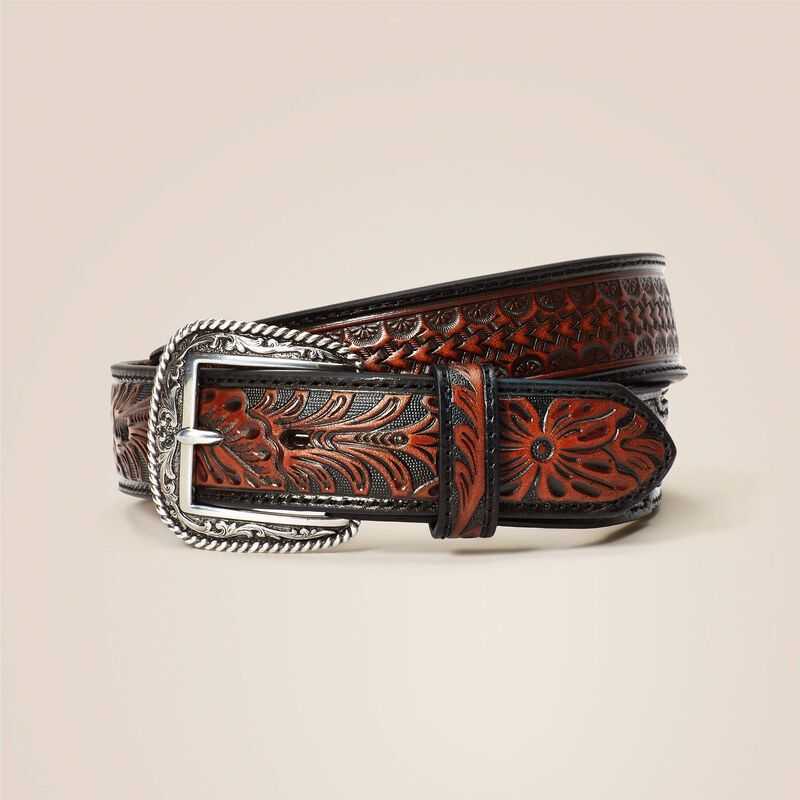 Ariat Silas Belt Black / Brown | 985HRLVIU