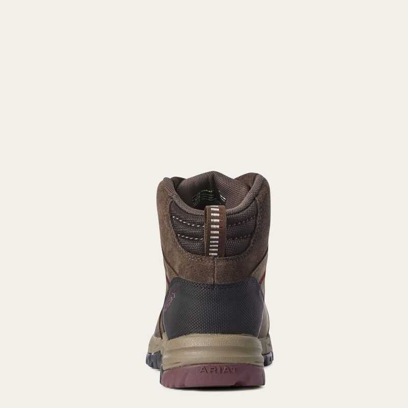 Ariat Skyline Mid Waterproof Dark Brown | 574FUYXZM