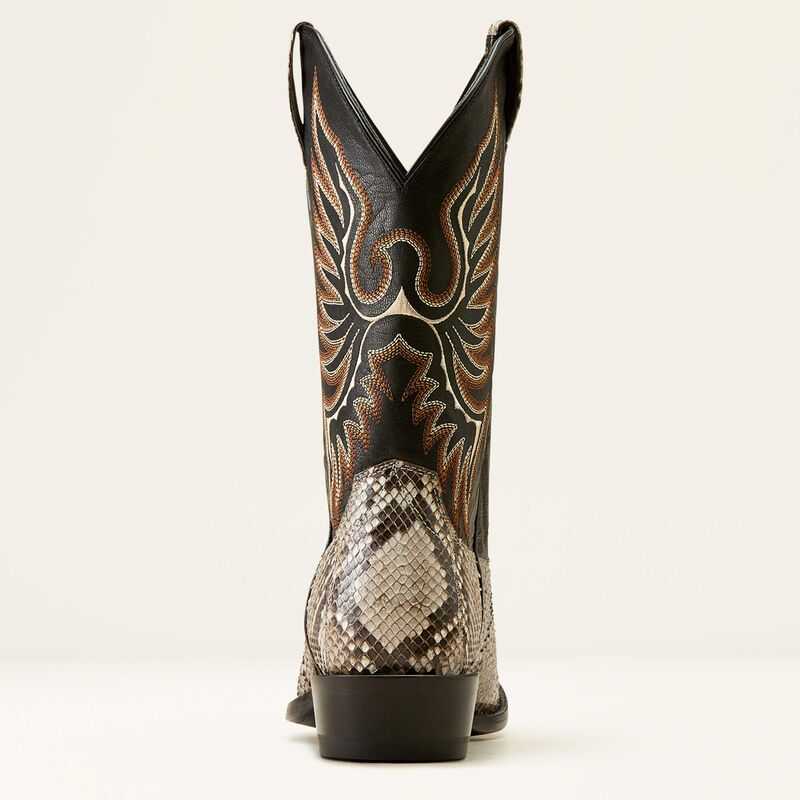 Ariat Slick Cowboy Boot Beige / Black | 896QVZSPN