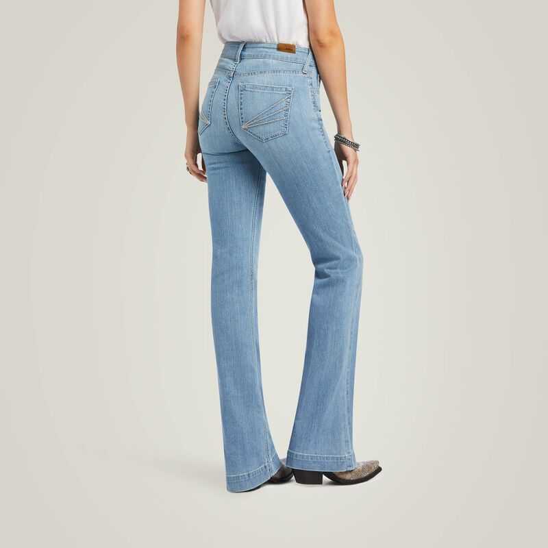 Ariat Slim Trouser Aisha Wide Leg Jean Ohio | 023ZBHWFO