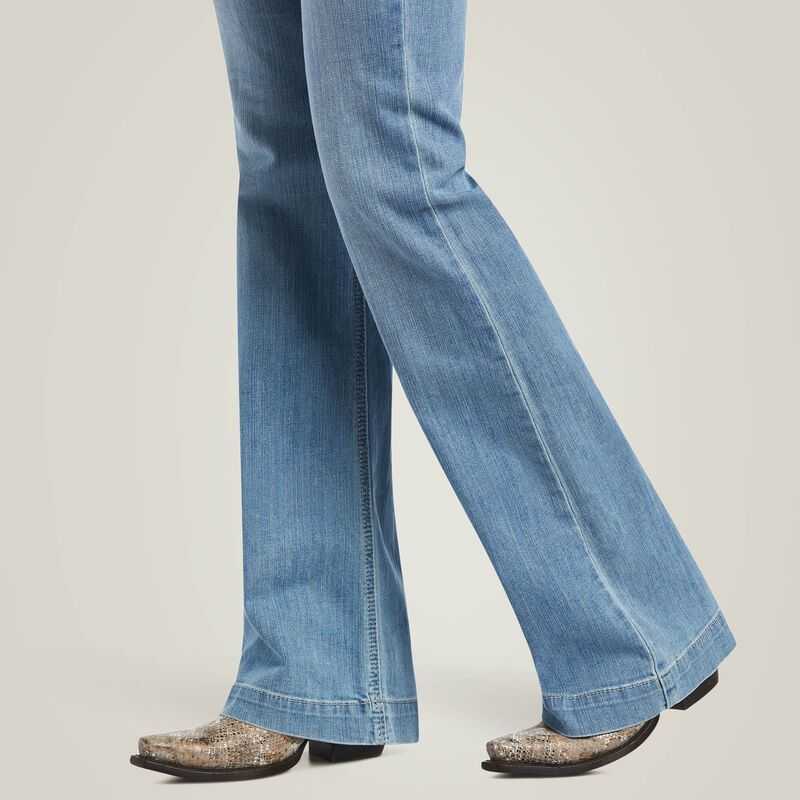 Ariat Slim Trouser Aisha Wide Leg Jean Ohio | 023ZBHWFO