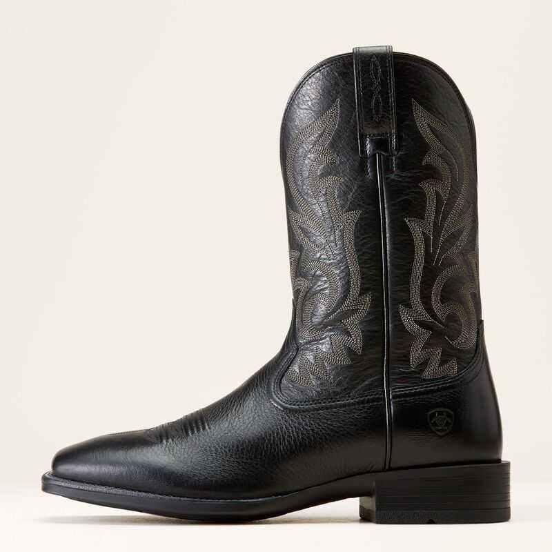 Ariat Slim Zip Ultra Western Boot Black | 780PJUDNF